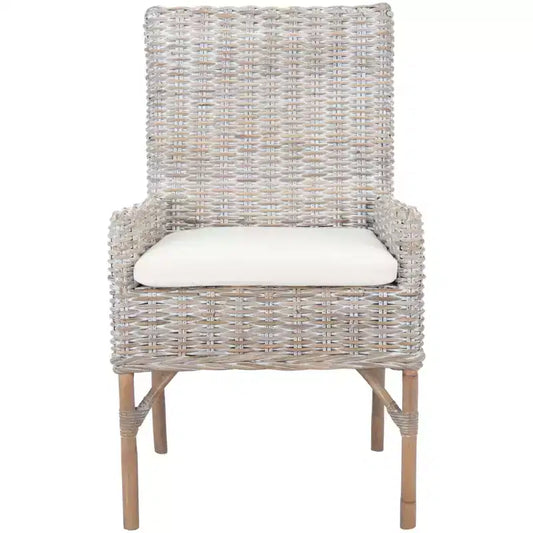 Nancy Rattan Accent Chair W/ Cushion - ACH6518 - Safavieh