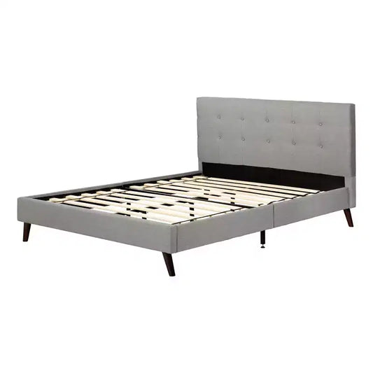 Base y cabecero tapizados HomeStock para cama de plataforma