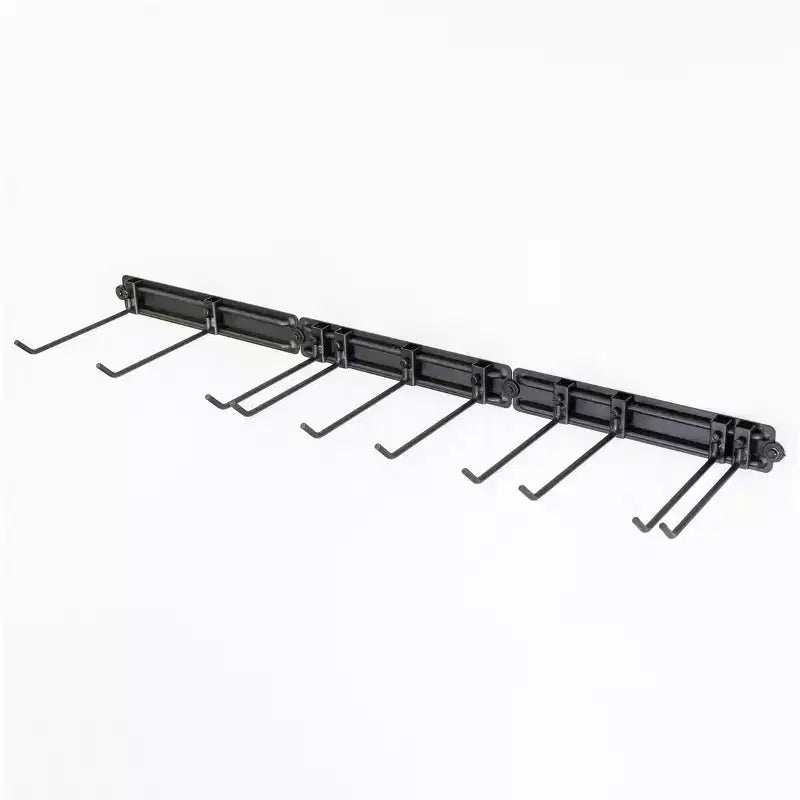 Organizador de herramientas de garaje modular multiuso ajustable de 48", soporta 204 kg, acero con recubrimiento en polvo