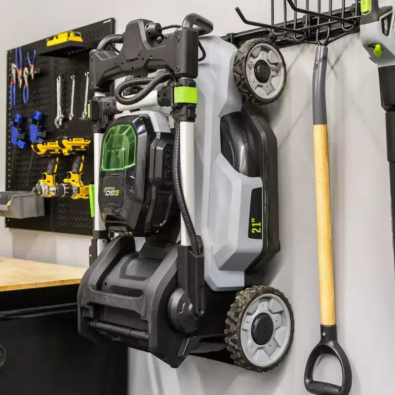Organizador de herramientas de garaje modular multiuso ajustable de 48", soporta 204 kg, acero con recubrimiento en polvo