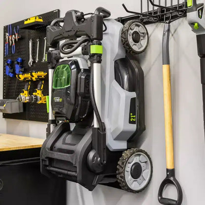 Organizador de herramientas de garaje modular multiuso ajustable de 48", soporta 204 kg, acero con recubrimiento en polvo