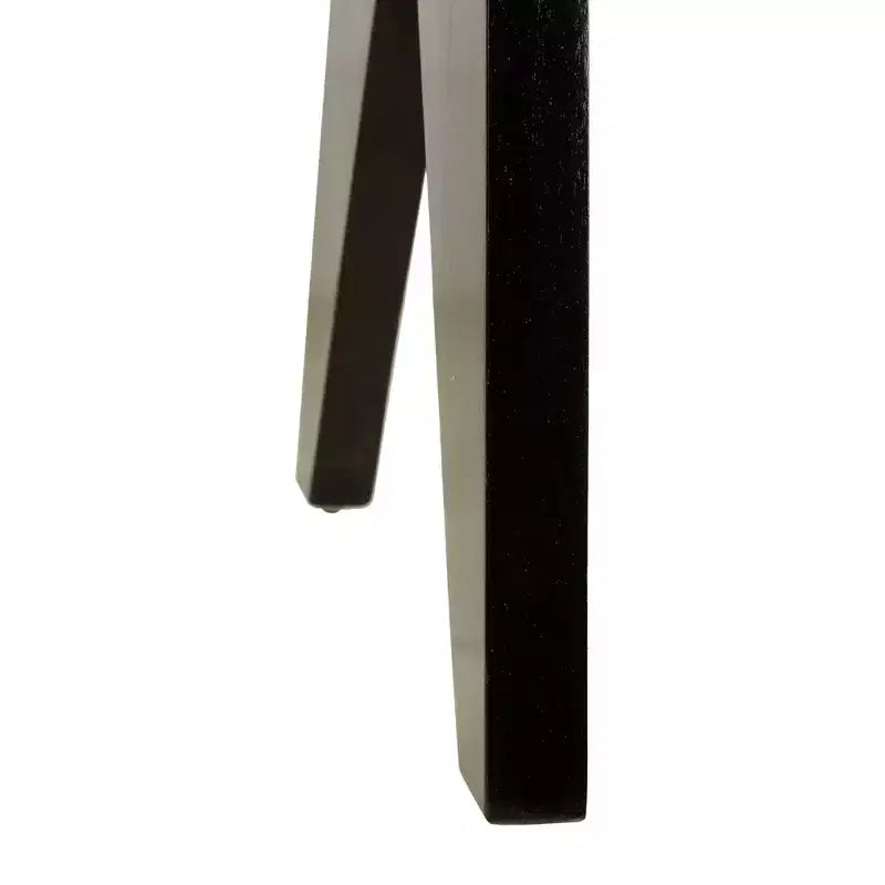 Banco de ratán tejido a mano de 55", base de madera de mango, rectangular, sin tapizar, para 3 personas