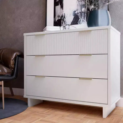 Cómoda estándar moderna de 3 cajones, estilo Granville