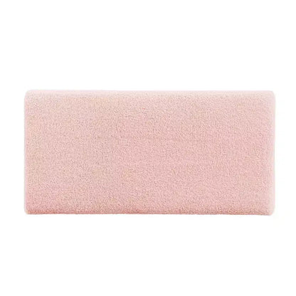 Puf otomano rectangular con cojín acolchado extraíble, 81 cm de ancho, soporta 90 kg, marco de madera natural