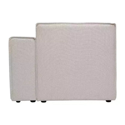 Sofá modular de lujo, sección derecha con reposabrazos