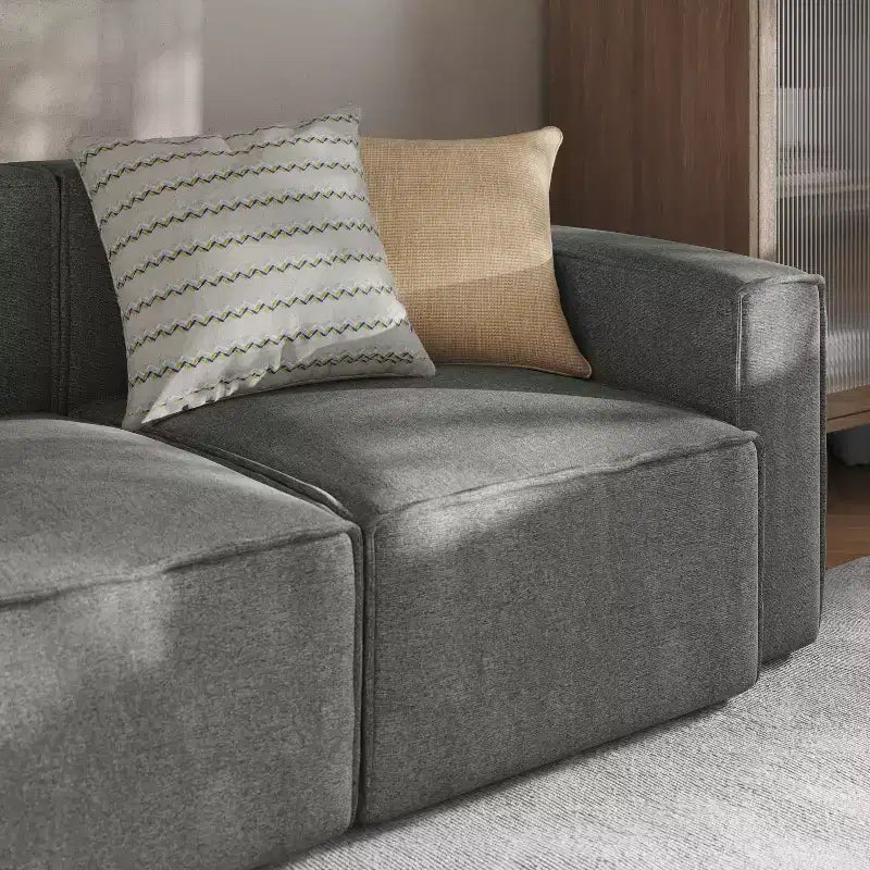 Sofá modular de lujo, sección derecha con reposabrazos