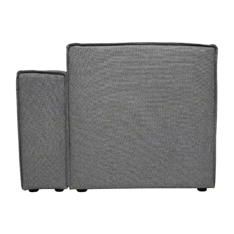 Sofá modular de lujo, sección derecha con reposabrazos
