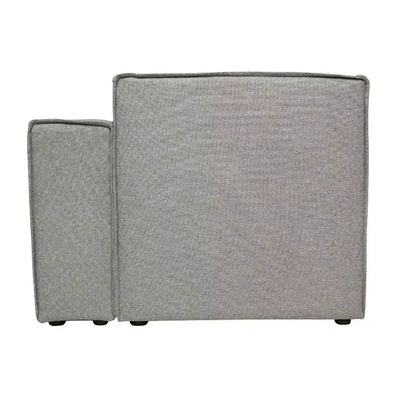 Sofá modular de lujo, sección derecha con reposabrazos