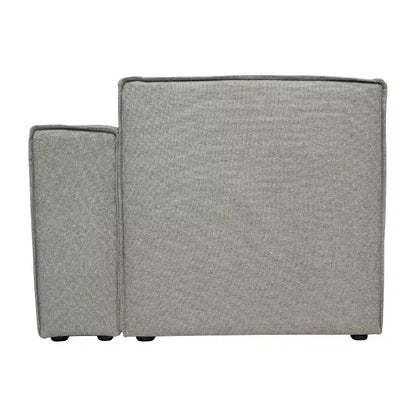 Sofá modular de lujo, sección derecha con reposabrazos