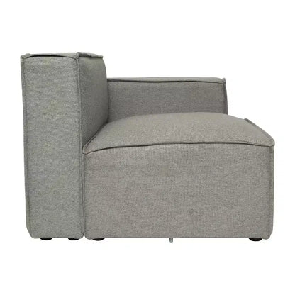 Sofá modular de lujo, sección derecha con reposabrazos