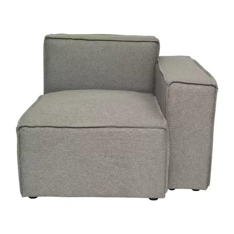 Sofá modular de lujo, sección derecha con reposabrazos