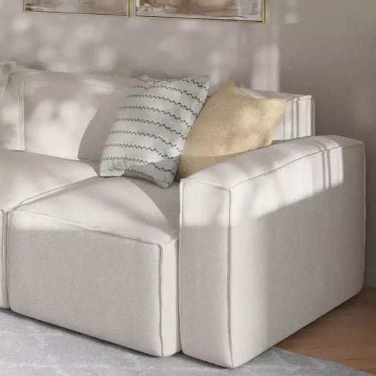 Sofá modular de lujo, sección derecha con reposabrazos