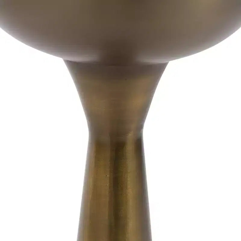 Mesa auxiliar con espejo, elegante mesa auxiliar decorativa