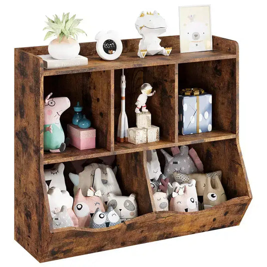 Whizmax Kids Bookshelf and Bookcase Toy Storage Multi Shelf with Cubby Organizer Cabinet for Boys Girls,Playroom